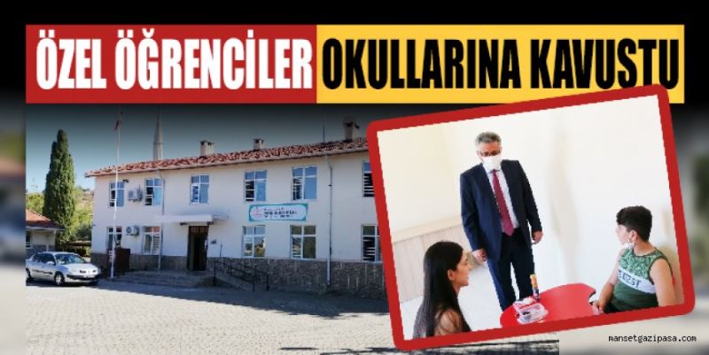 ÖZEL ÖĞRENCİLER OKULLARINA KAVUŞTU