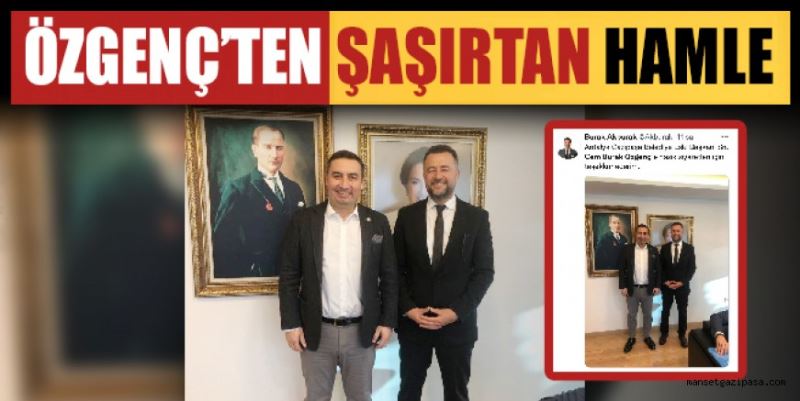 ÖZGENÇ İYİ PARTİ KAPISINDA