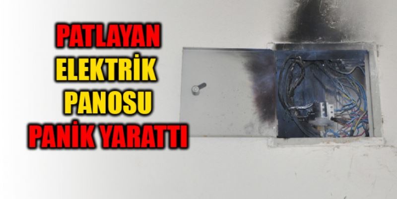 PATLAMA PANİK YARATTI