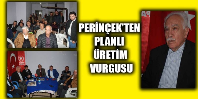 PLANLI ÜRETİM VURGUSU