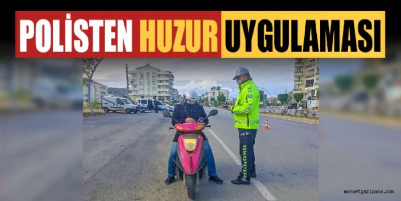 POLİSTEN HUZUR UYGULAMASI