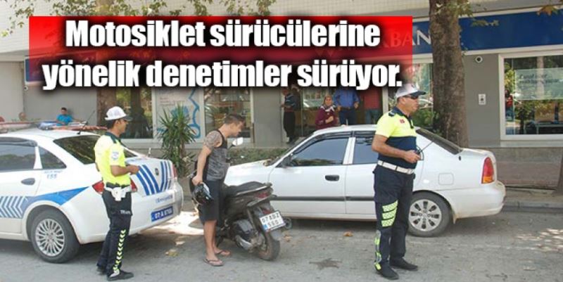 POLİSTEN KASK DENETİMİ