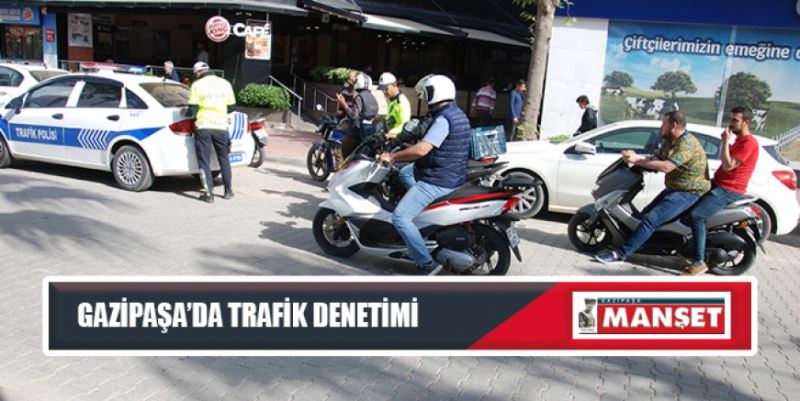 POLİSTEN TRAFİK DENETİMİ