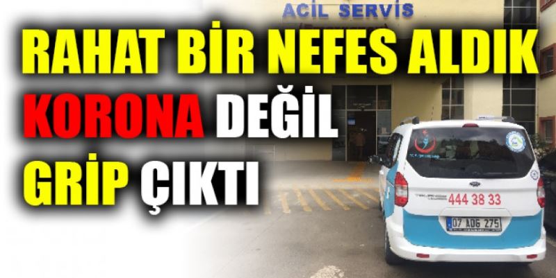 RAHAT BİR NEFES ALDIK