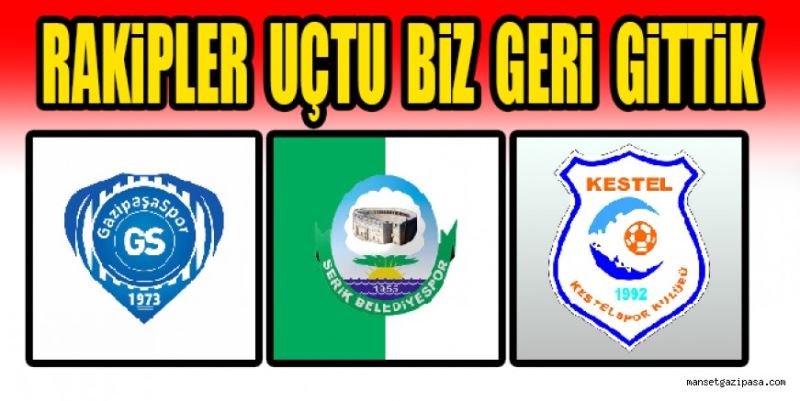 RAKİPLER UÇTU BİZ GERİ GİTTİK