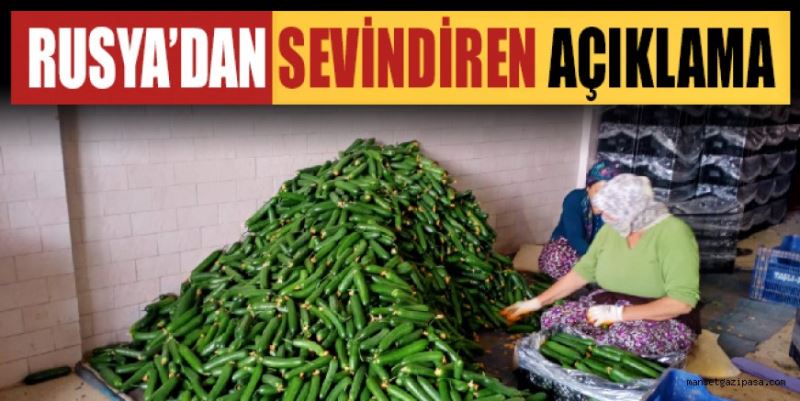 RUSYA’DAN SEVİNDİREN AÇIKLAMA