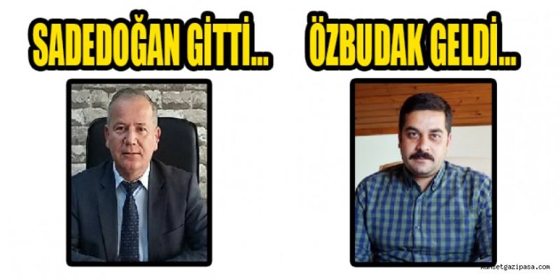 SADEDOĞAN GİTTİ, ÖZBUDAK GELDİ