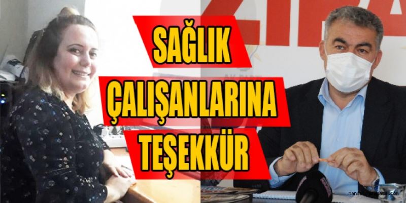 SAĞLIK ÇALIŞANLARINA TEŞEKKÜR