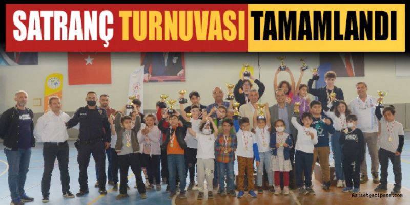 SATRANÇ TURNUVASI TAMAMLANDI