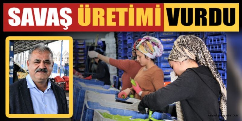 SAVAŞ ÜRETİMİ VURDU