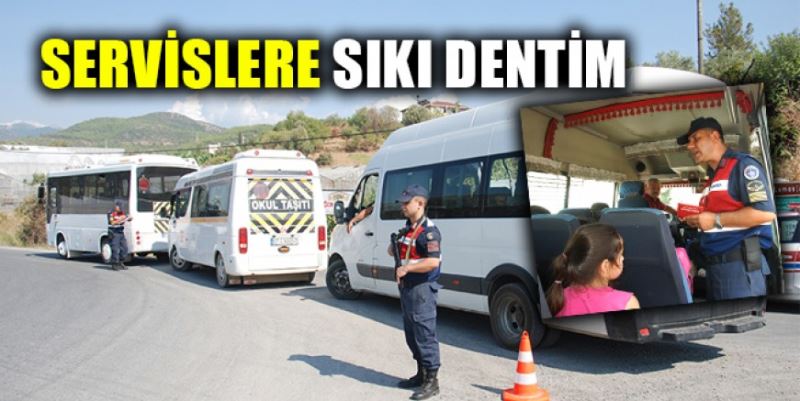 SERVİSLERE SIKI DENETİM