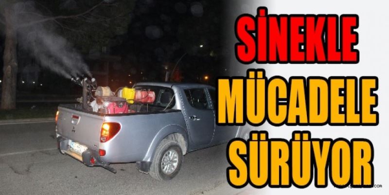 SİNEKLE MÜCADELE SÜRÜYOR