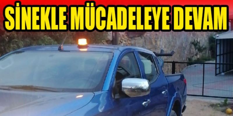 SİNEKLE MÜCADELE SÜRÜYOR