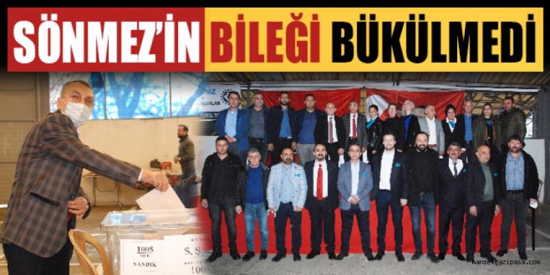 SÖNMEZ’İN BİLEĞİ BÜKÜLMEDİ