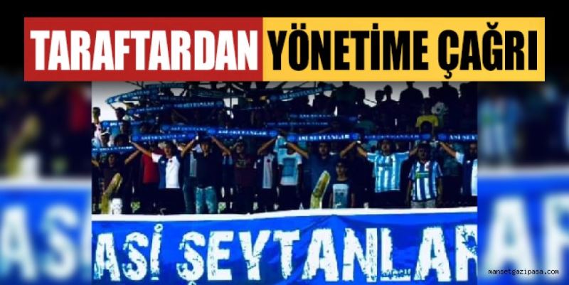 TARAFTARDAN YÖNETİME ÇAĞRI