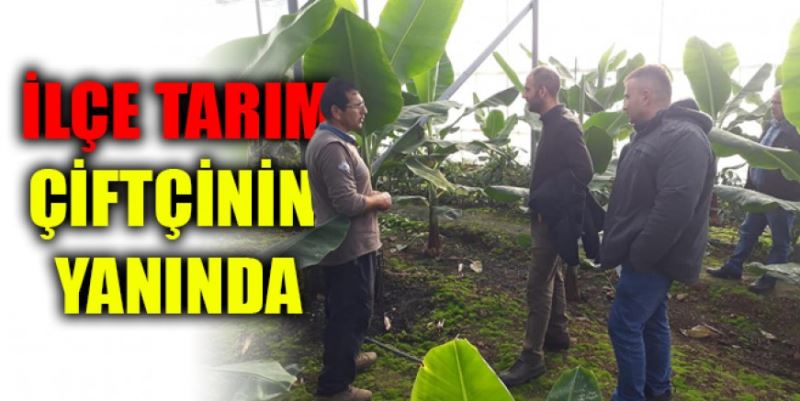 TARIM ÇİFTÇİNİN YANINDA