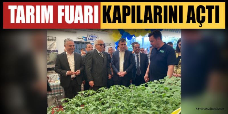 TARIM FUARI KAPILARINI AÇTI