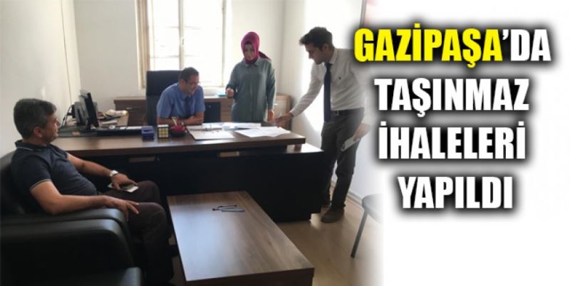 TAŞINMAZLAR SAHİPLERİNİ BULDU