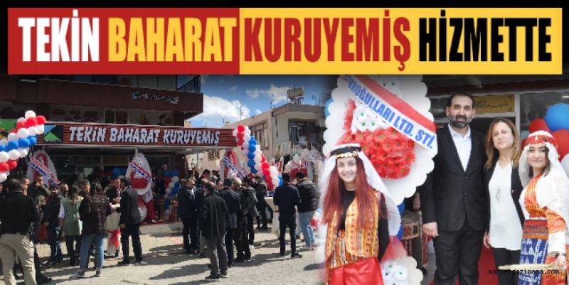 TEKİN BAHARAT KURUYEMİŞ HİZMETTE