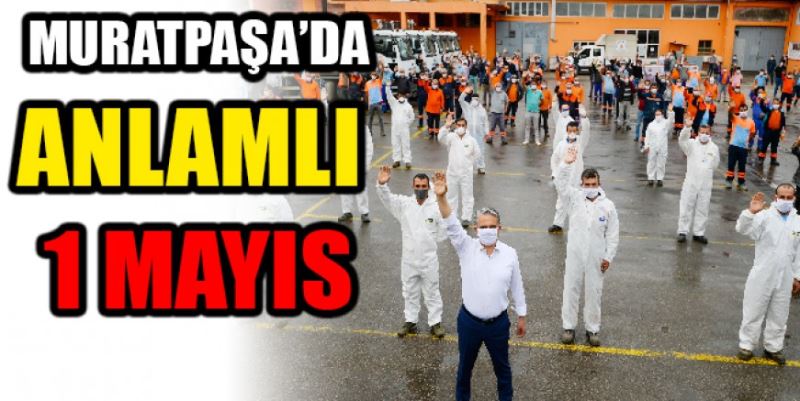 TEMİZLİK İŞÇİLERİ İÇİN  ÖZEL 1 MAYIS KUTLAMASI