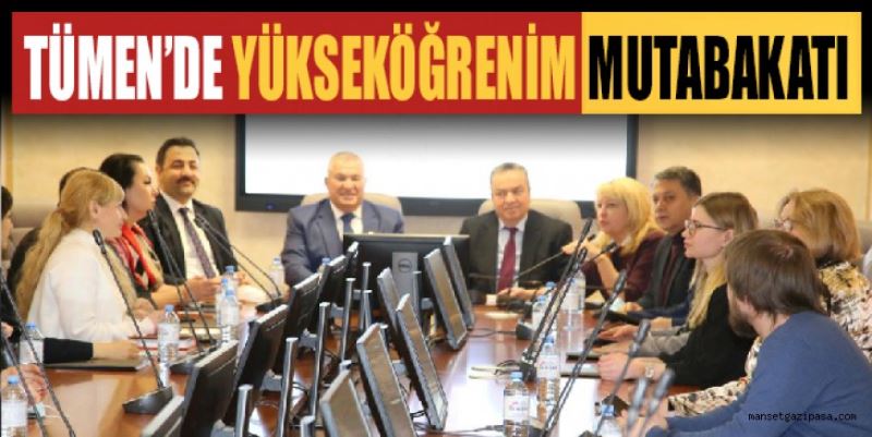 TÜMEN’DE YÜKSEKÖĞRENİM MUTABAKATI