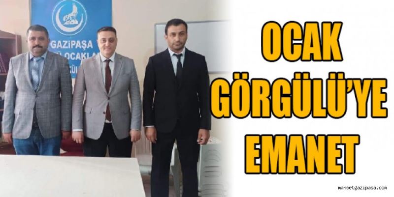 ÜLKÜ OCAKLARI GÖRGÜLÜ’YE EMANET