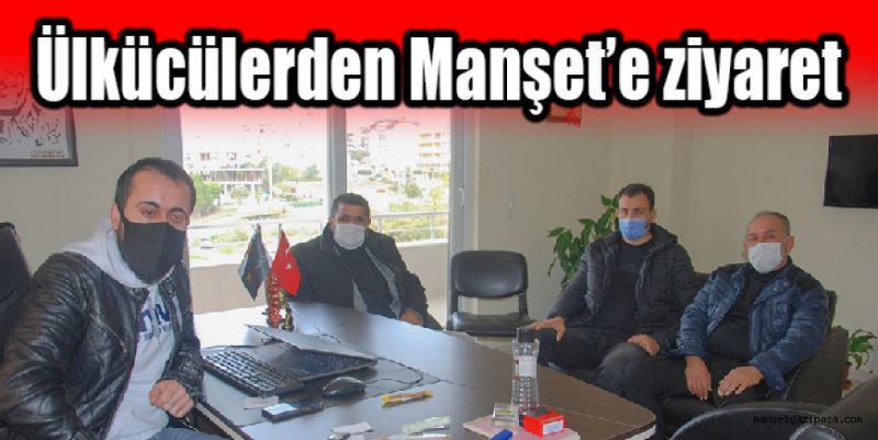 Ülkücülerden Manşet’e ziyaret