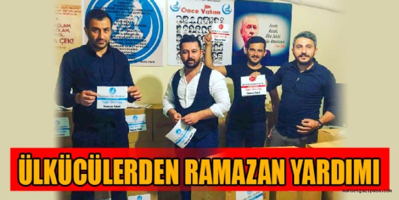 ÜLKÜCÜLERDEN RAMAZAN YARDIMI