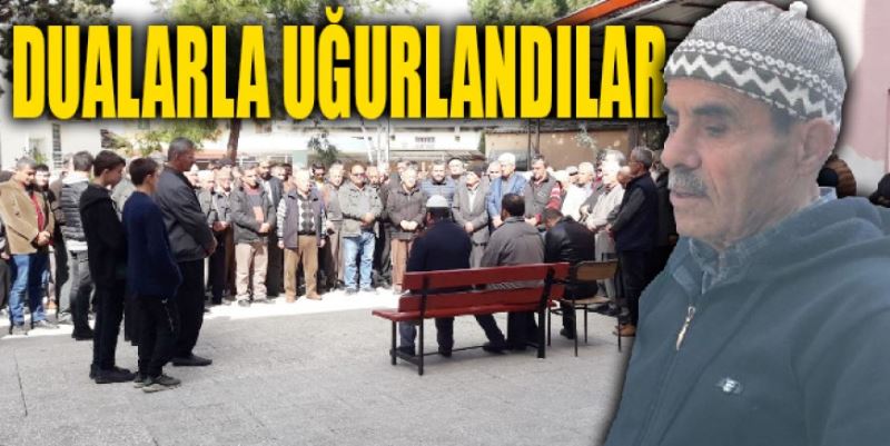 UMRECİLER DUALARLA UĞURLANDI