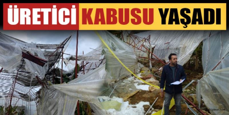 ÜRETİCİ KABUSU YAŞADI