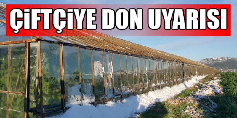 Üreticiler dikkat!