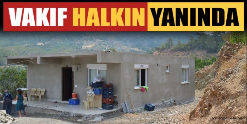 VAKIF HALKIN YANINDA