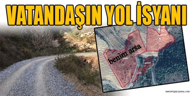 VATANDAŞTAN YOL İSYANI