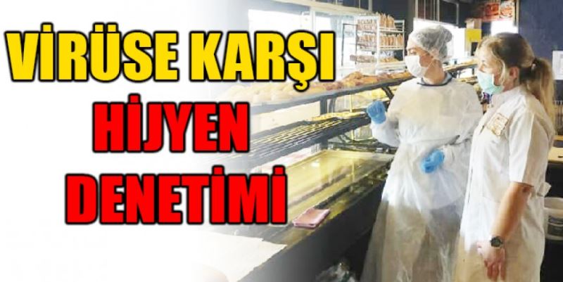 VİRÜSE KARŞI HİJYEN DENETİMİ