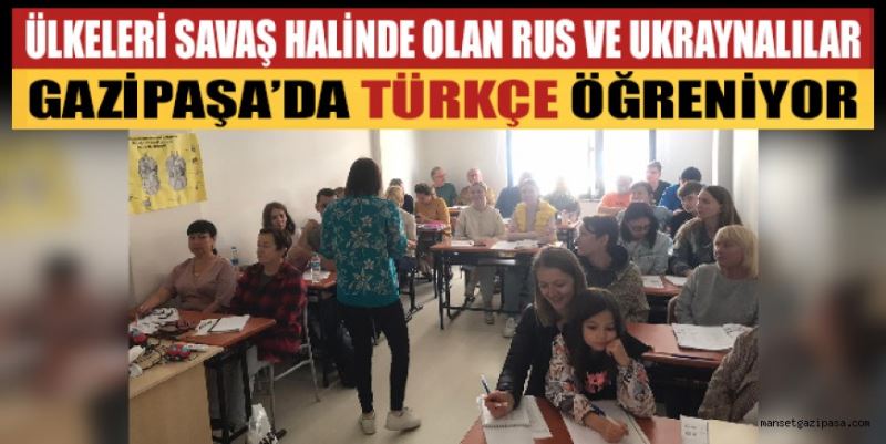 YABANCILAR TÜRKÇE ÖĞRENİYOR