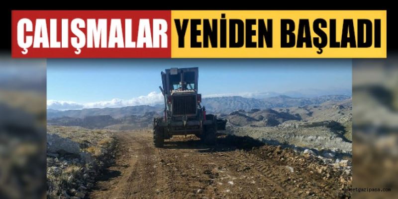 YARIM KALAN ÇALIŞMA YENİDEN BAŞLADI