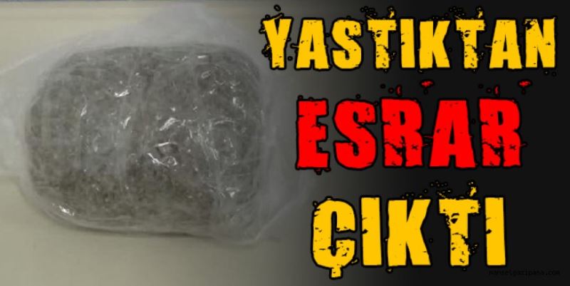 YASTIKTAN ESRAR ÇIKTI