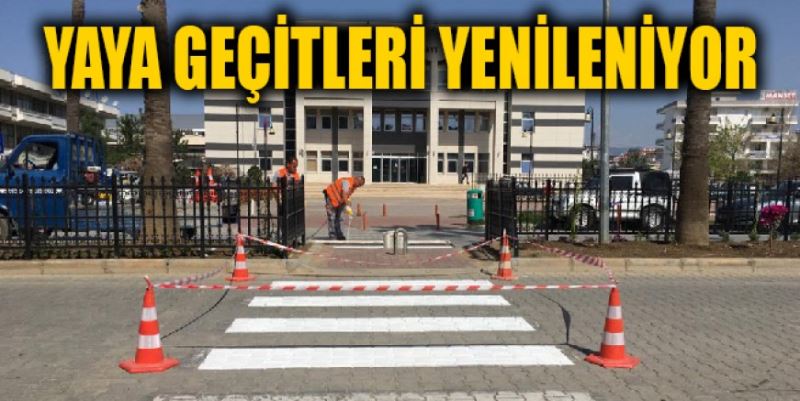 YAYA GEÇİTLERİ YENİLENİYOR