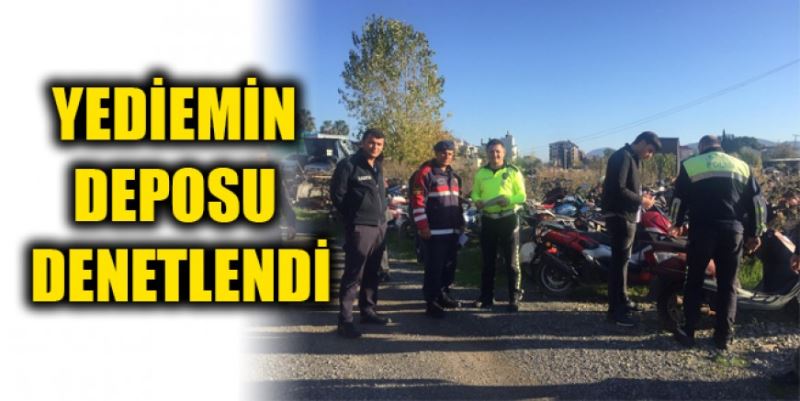 YEDİEMİN DENETLENDİ