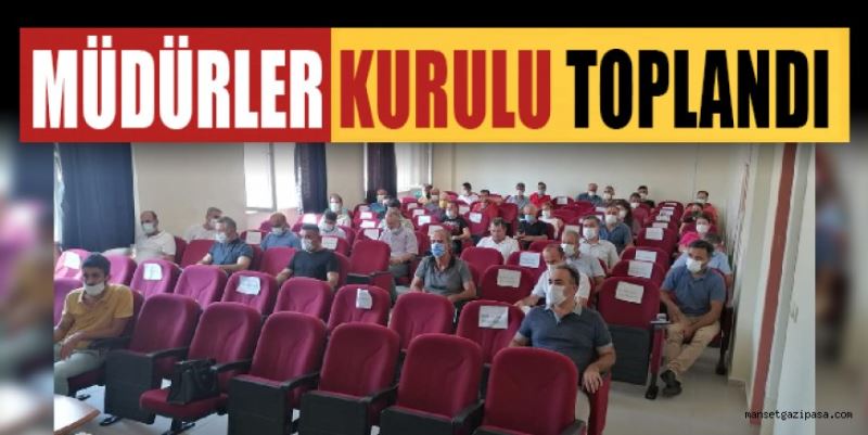 YENİ DÖNEM ÖNCESİ TOPLANTI