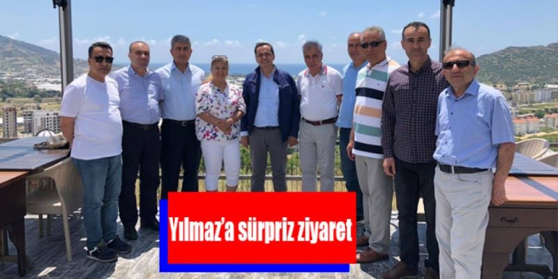 YILMAZ’A SÜRPRİZ ZİYARET