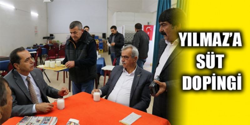 YILMAZ’A SÜT DOPİNGİ