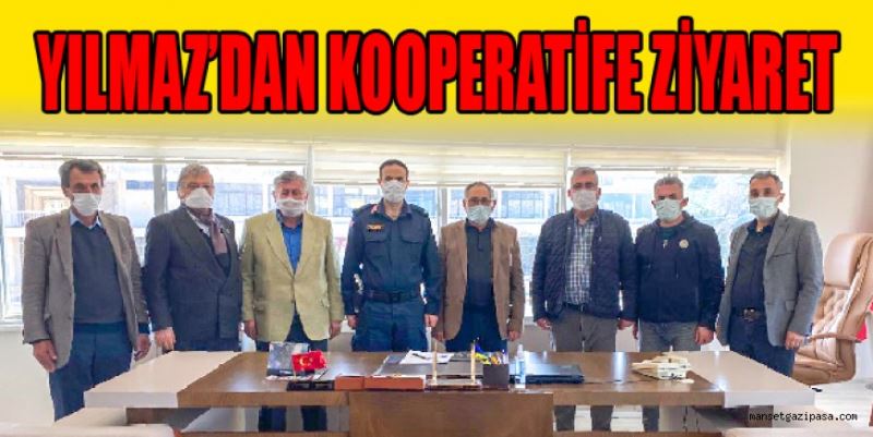 Yılmaz’dan kooperatife ziyaret