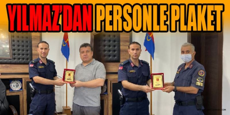 YILMAZ’DAN PERSONELE PLAKET