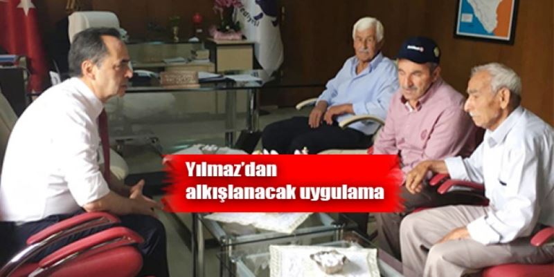 YILMAZ’DAN RANDEVUSUZ GÖRÜŞME