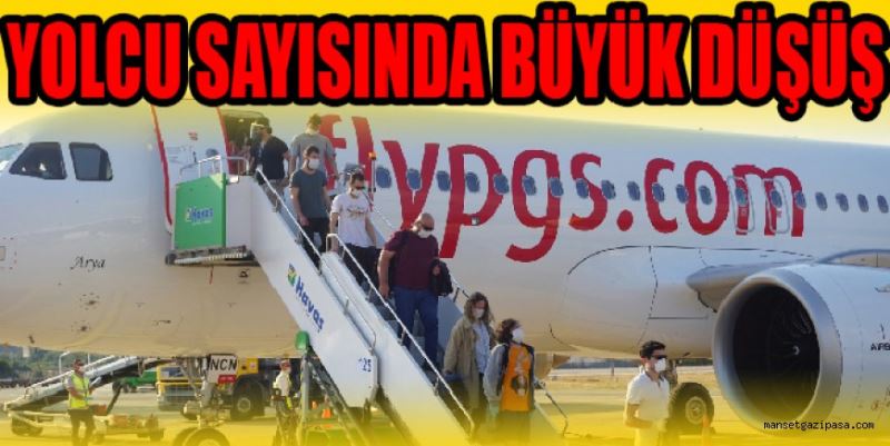 YOLCU SAYISINDA BÜYÜK DÜŞÜŞ