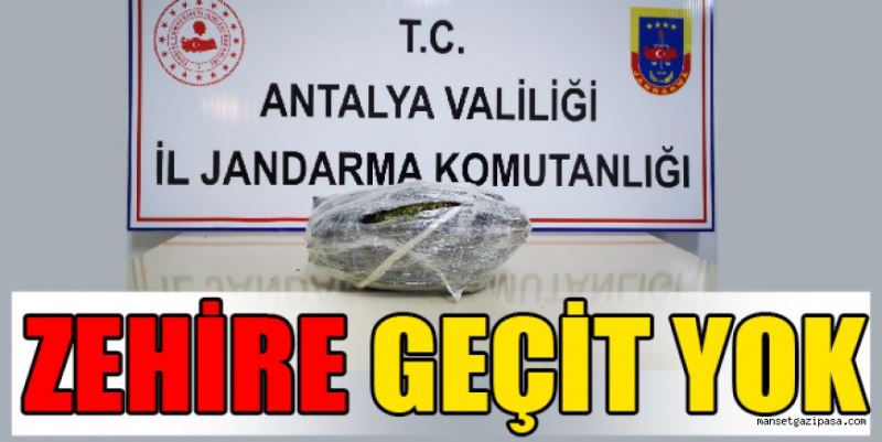 ZEHİRE GEÇİT YOK