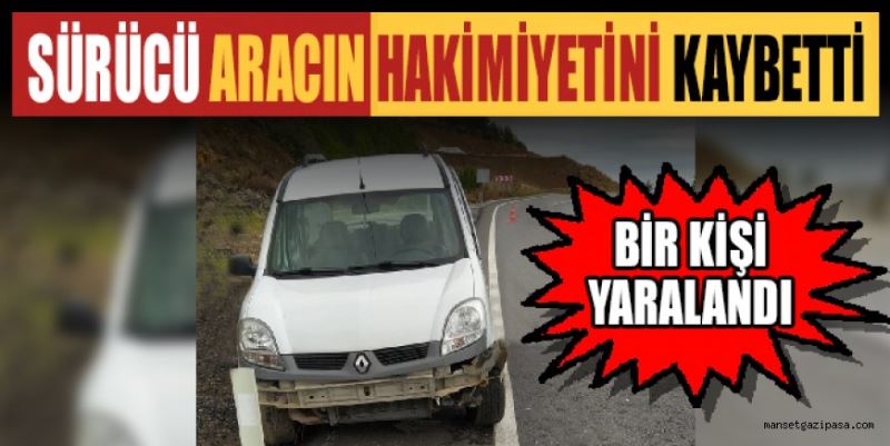 ZEYTİNADA’DA KAZA: 1 YARALI